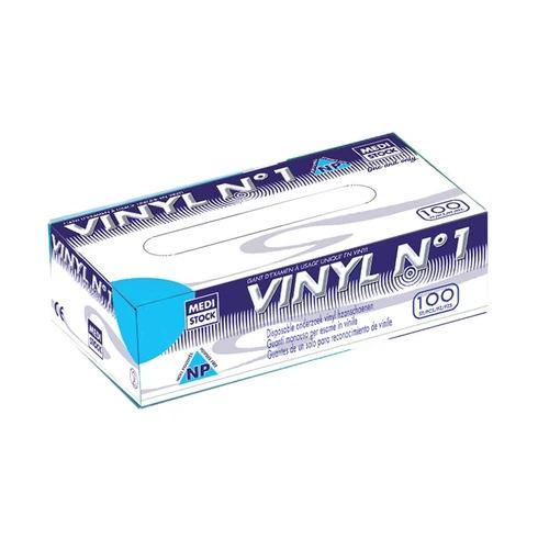 Handschoenen Vinyl Nr. 1 Poedervrij Doorschijnend (100)