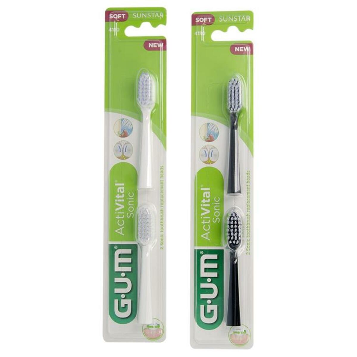 GUM® ActiVital Sonic brossettes recharge