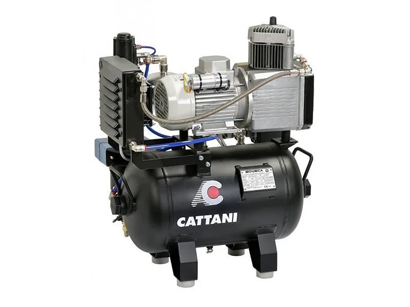 Compresseur Cattani 1 Cyl. 230V Noir