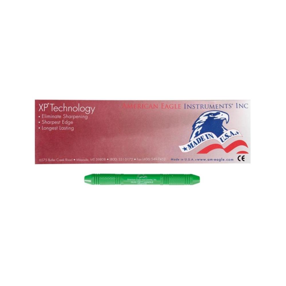 American Eagle Heft Quik-Tip (3/8) groen per stuk