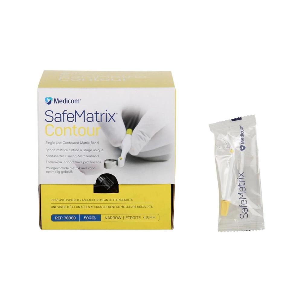 Medicom SafeMatrix narrow 4,5 mm jaune courbés