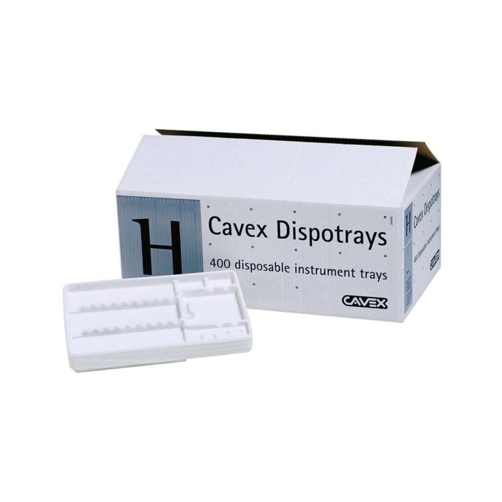 Cavex Plateaux jetables 18x28cm