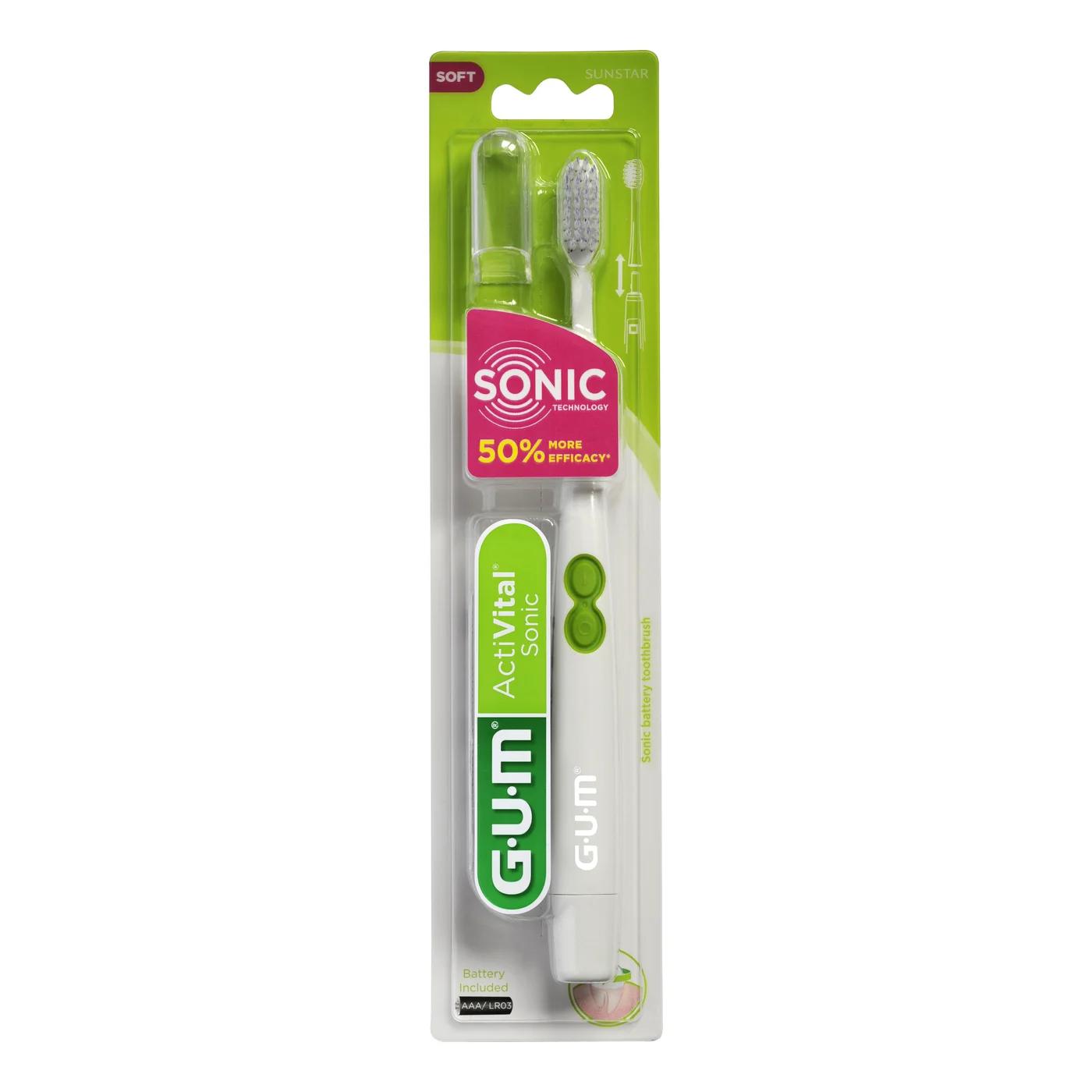 Activital Sonic Battery Brosse A Dent Blanc