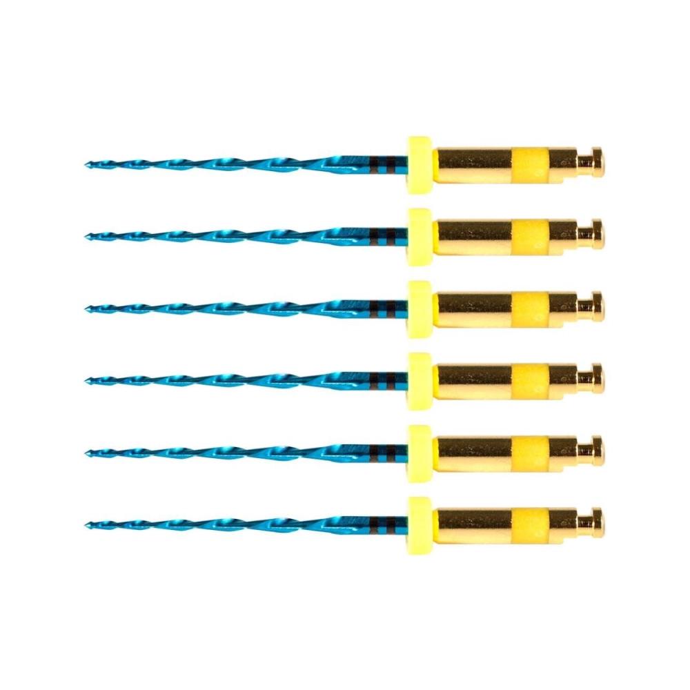 PoloDent RCP Blue vijlen 21 mm R50 6 stuks