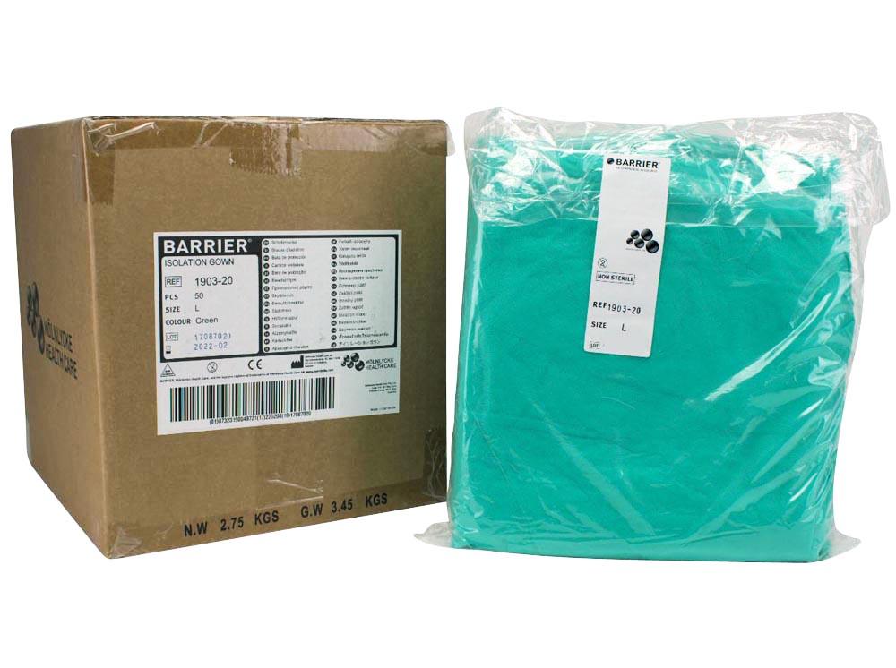 Gaine de protection Barrier L vert unst. 50pc