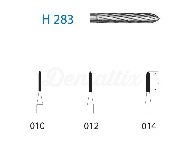 Fraise H282K.314. FG conique (5 pièces)