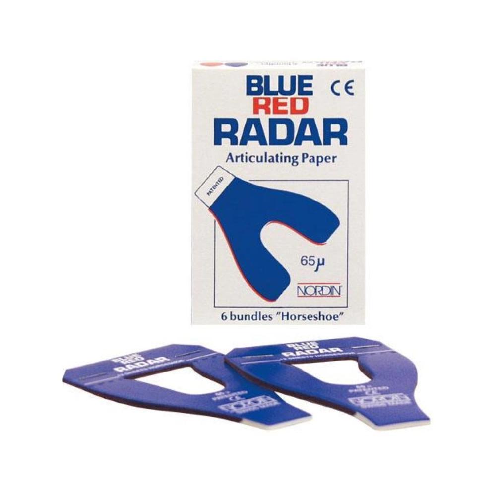 Svedia papier d'art. forme U bleu/rouge 72 pcs