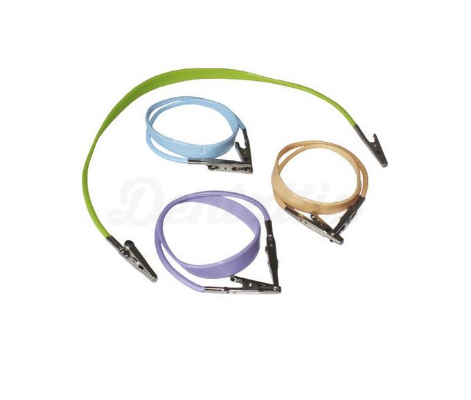 Assortiment couleurs chaînette serviette (4 pcs)