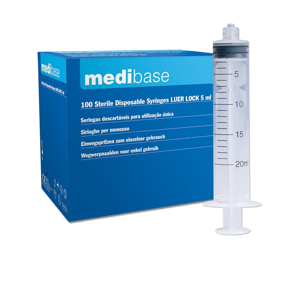 SERINGUES LUER-LOCK STERILES (80X20ML)
