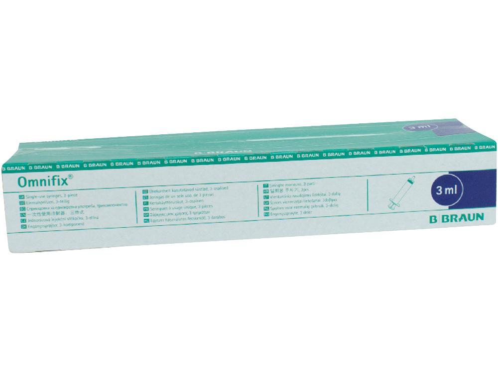 Seringues Luer Omnifix (100x3ml)