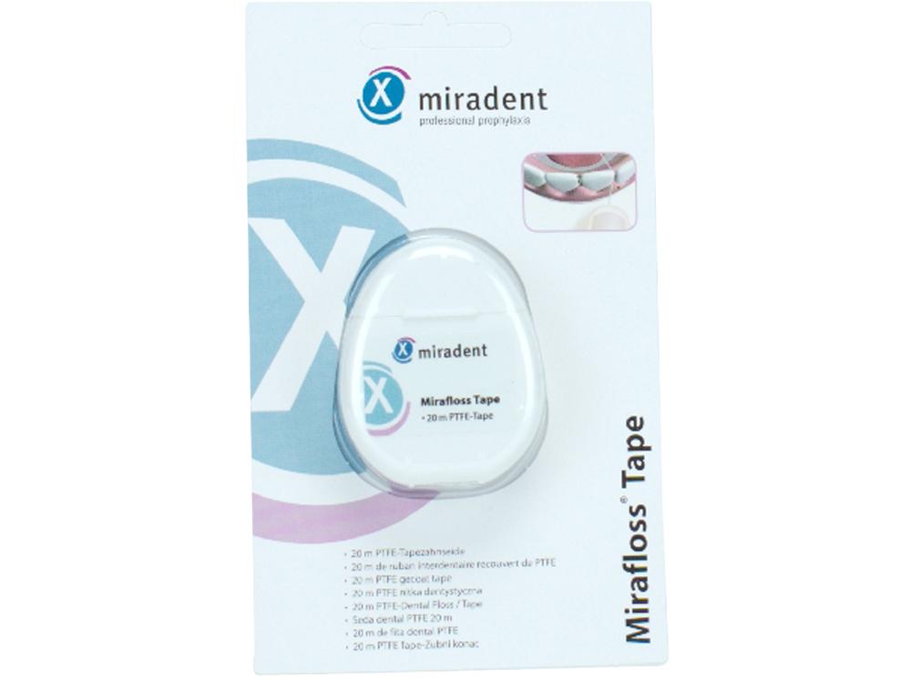 Mirafloss Tape wit 20m dispenser