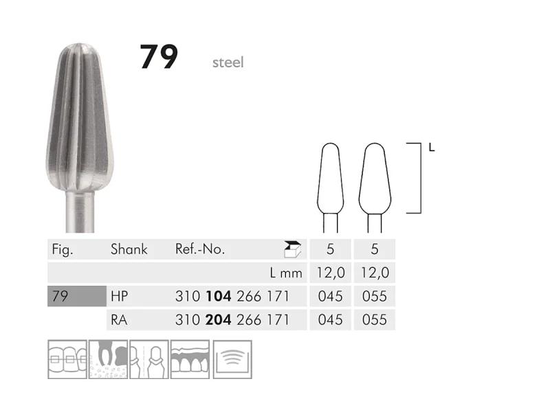 79 instrument en acier