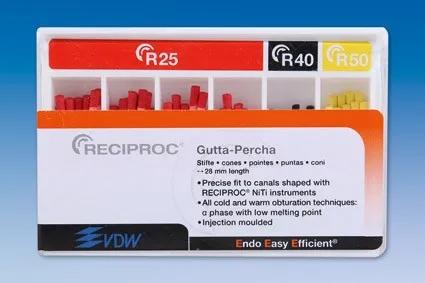 RECIPROC® Pointes de Gutta Percha assortiment - R25 | R40 | R50