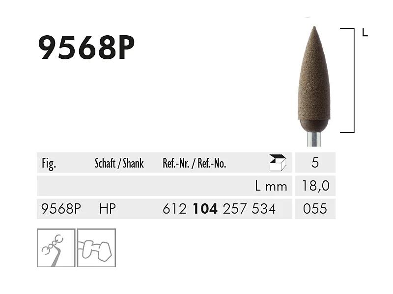 9568 P HP pointe à polir