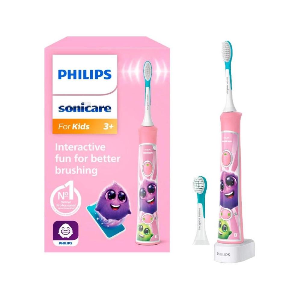 Philips Sonicare For Kids avec l'application rose l'unité