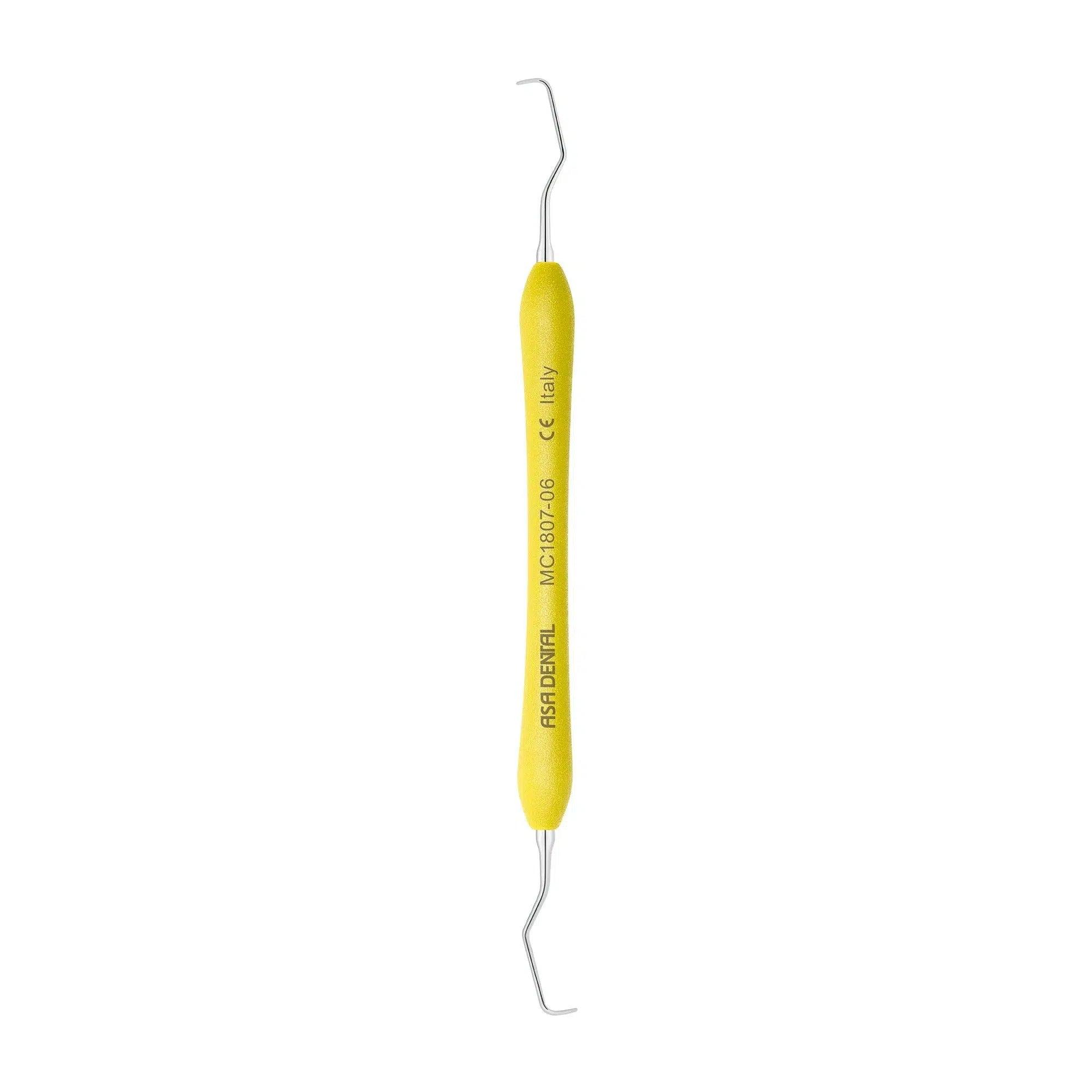 Asa Dental Gracey curette #5/6 Geel (ø 8 / 10,5 mm)