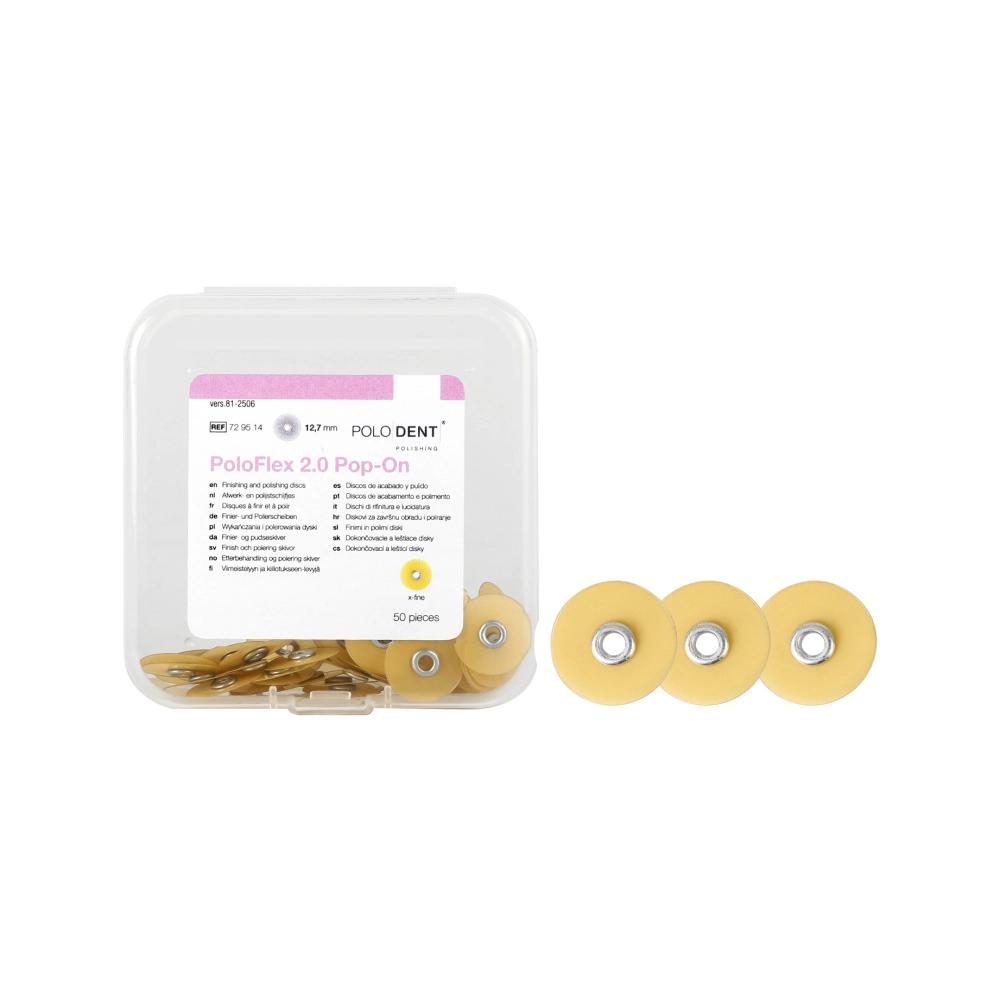 PoloDent PoloFlex 2.0 Pop-On x-fin 12,7 mm 50 pcs