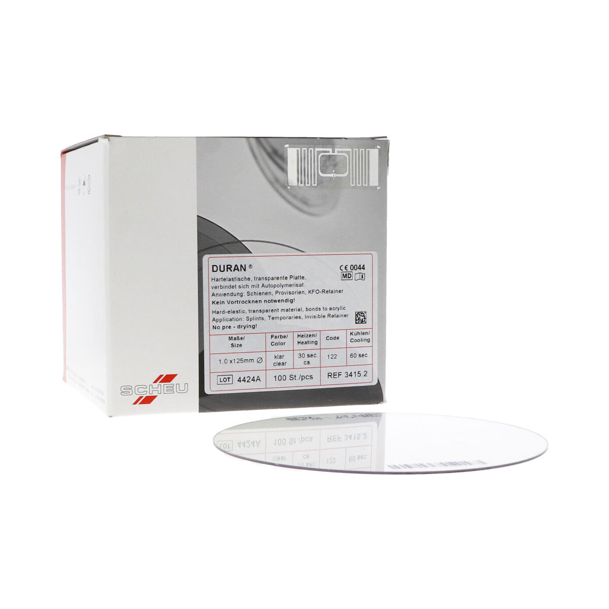 DURAN® ø125mm 1,0mm