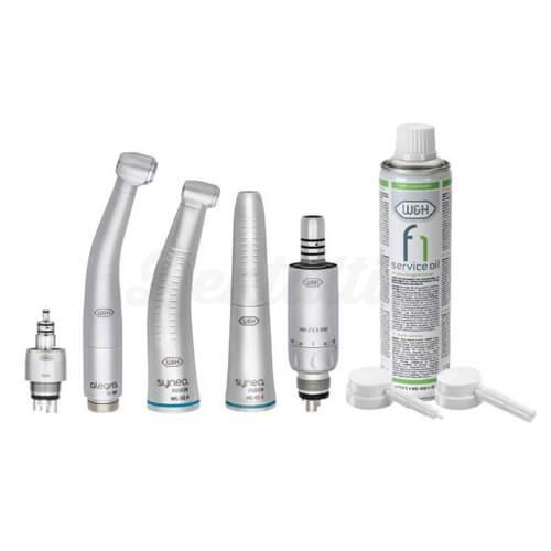 Kit 5: roterende instrumentatie turbine Alegra, hoekstuk en handstuk Fusion