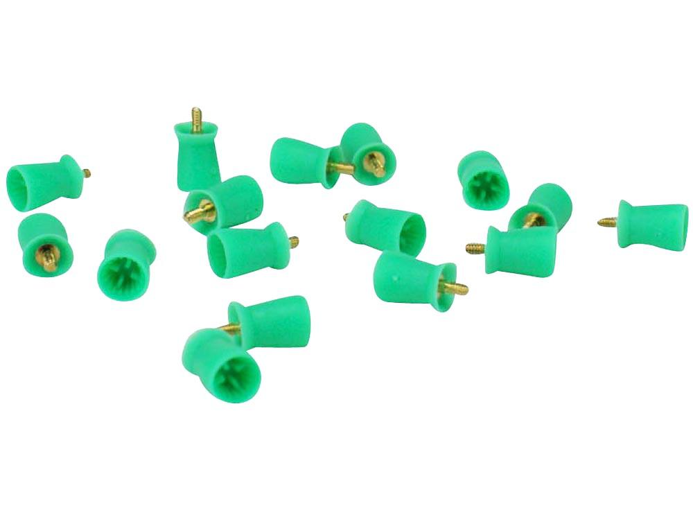 Cupule Prophy vert screw soft 50pcs