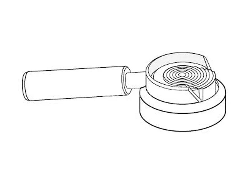 Spray cap with nozzle for Alegra turbine handpieces with NSK Mach® connection