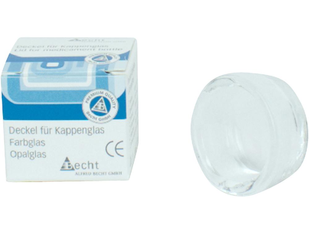 Couvercle à capuchon en verre clair 743.2 pc