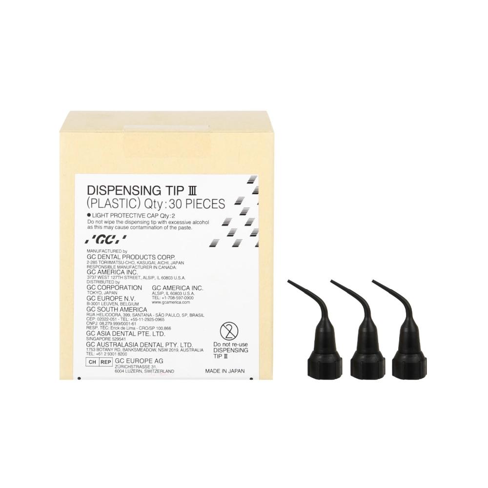 GC Dispensing Tip III plastique noir 30 pcs