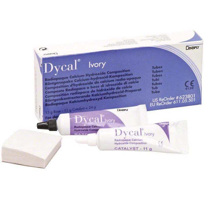 Hydroxyde de calcium Dentsply Dycal ivoire, tubes Standard Pack