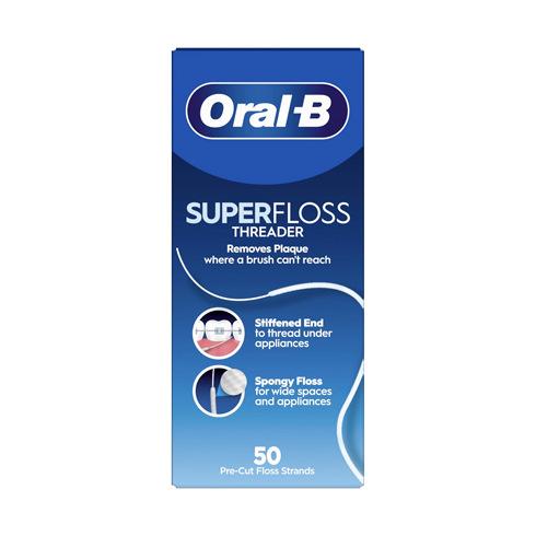 Fil Dentaire Super Floss Predecoupe (50)