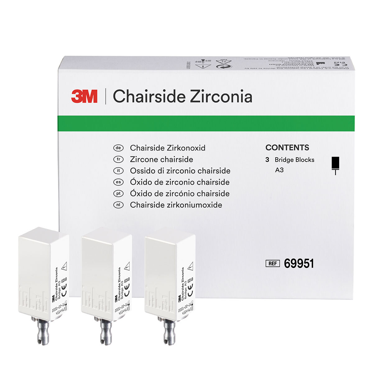 3M™ Chairside Zirconia voor CEREC® 39mm