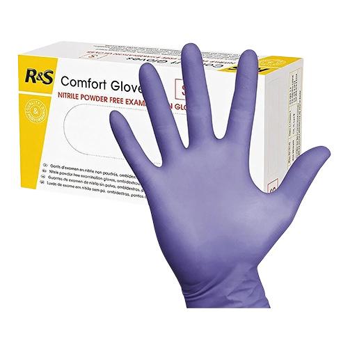 Gants Nitrile Comfort Gloves Non Poudres (100)