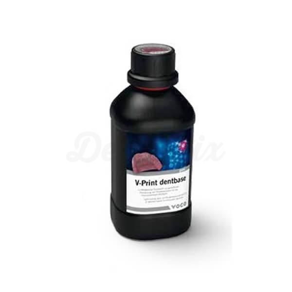 Resine d'Impression 3D V-Print Dentbase Rose (1000g)