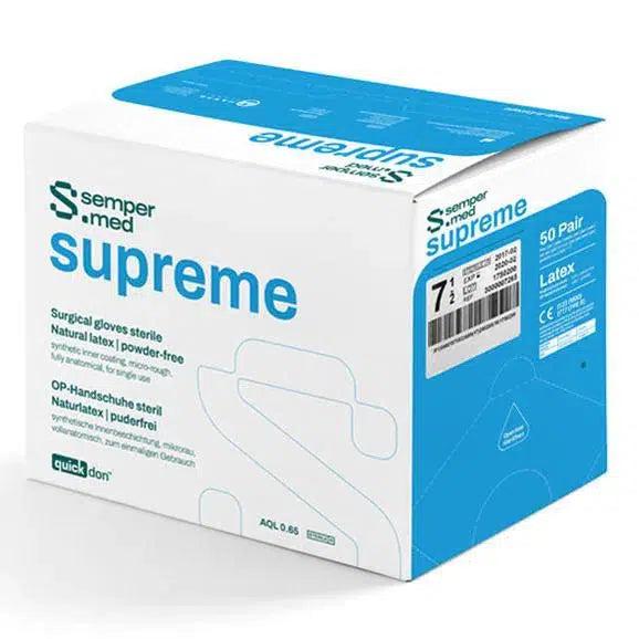 Gants chirurgicaux stériles en latex Sempermed Supreme