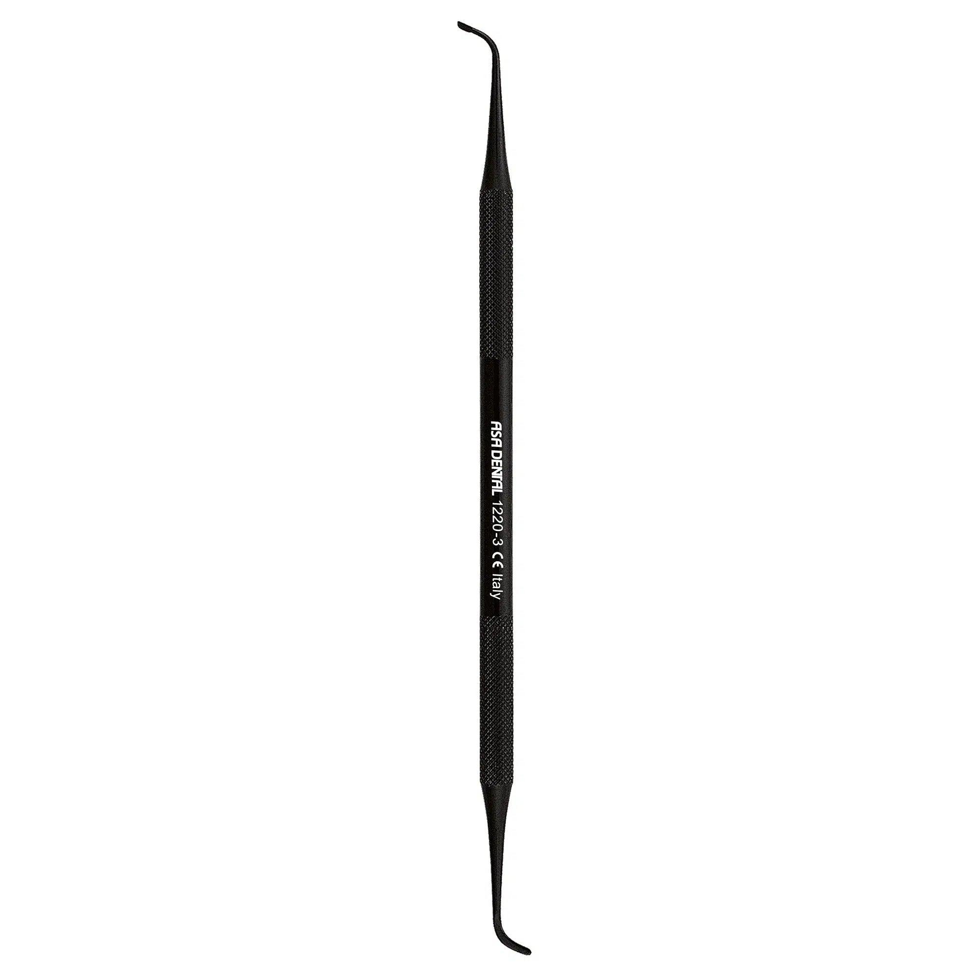 Instrument à composite Asa Dental Alu60 Felt n° 3 noir