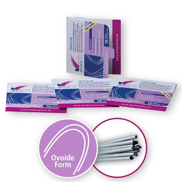 Arcs Armonie Stainless : arrondie Ovoide Form (10 PCs)