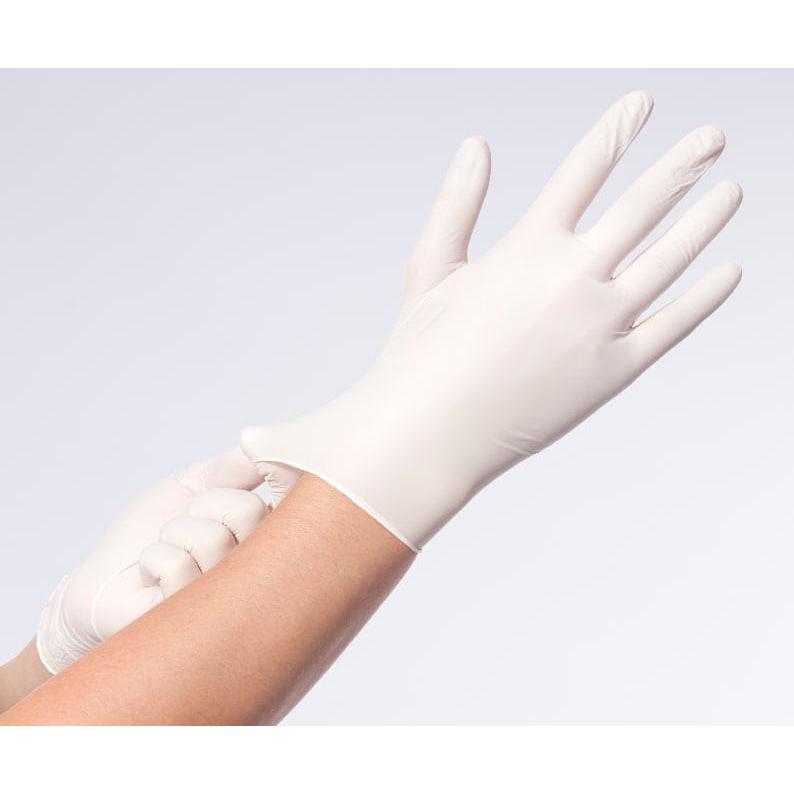 Gants nitrile Comforties Soft Basic non poudrés blancs (100 pcs)