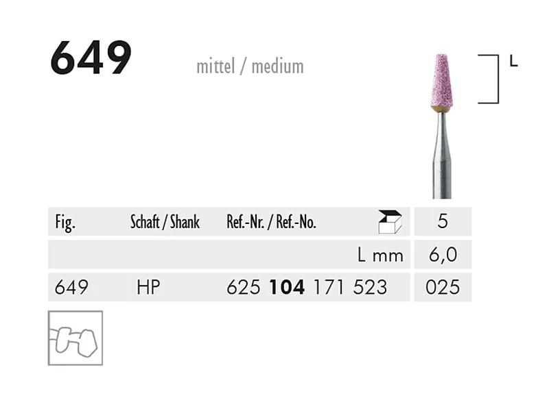 649 HP slijppunt (pink, medium)