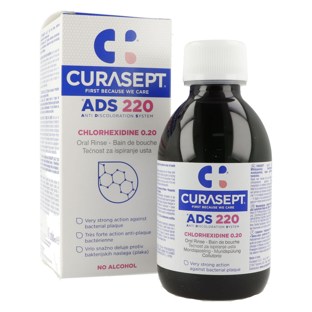 Curasept ADS 220 Bain de bouche (CHX 0,20%)