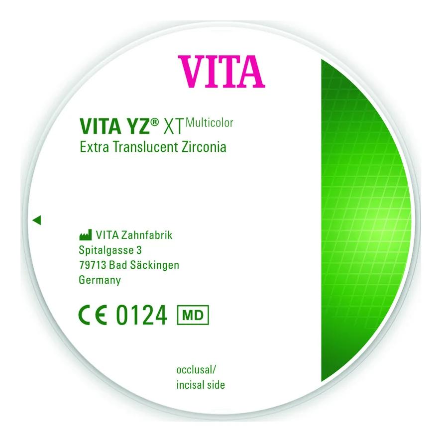 VITA YZ XT Multicolor D2 98.4 / h 22 mm