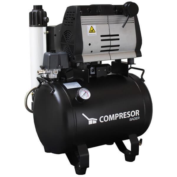 Compressor met luchtcondensor van 25 liter