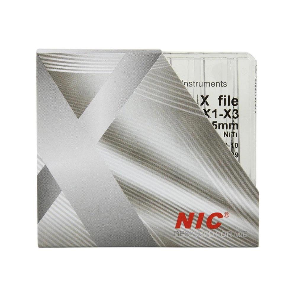 NIC X+files assortiment CA 25 mm X1-X3 complet