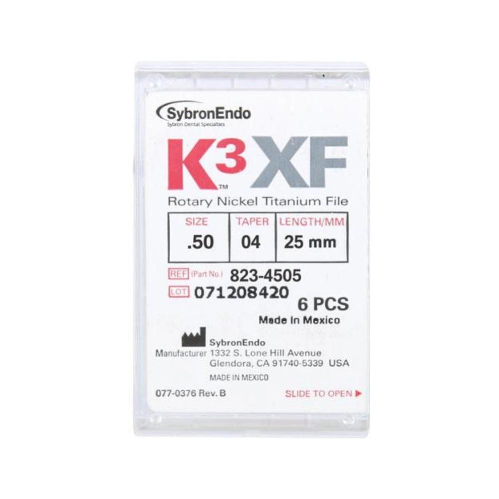SybronEndo K3XF file .04 CA 25 mm no.50