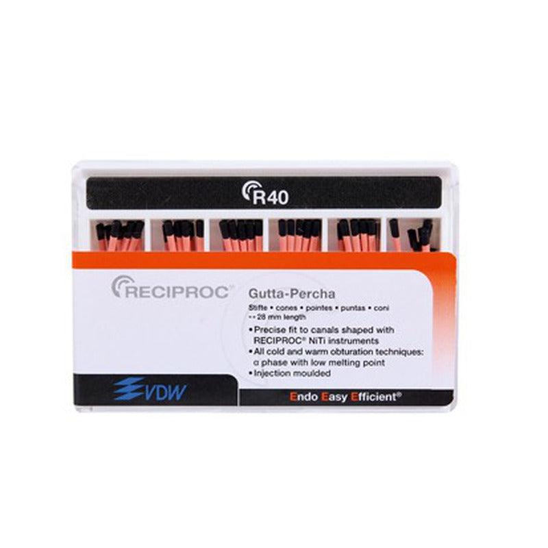VDW Reciproc pointes de gutta-percha R40/28 mm (60 pcs)
