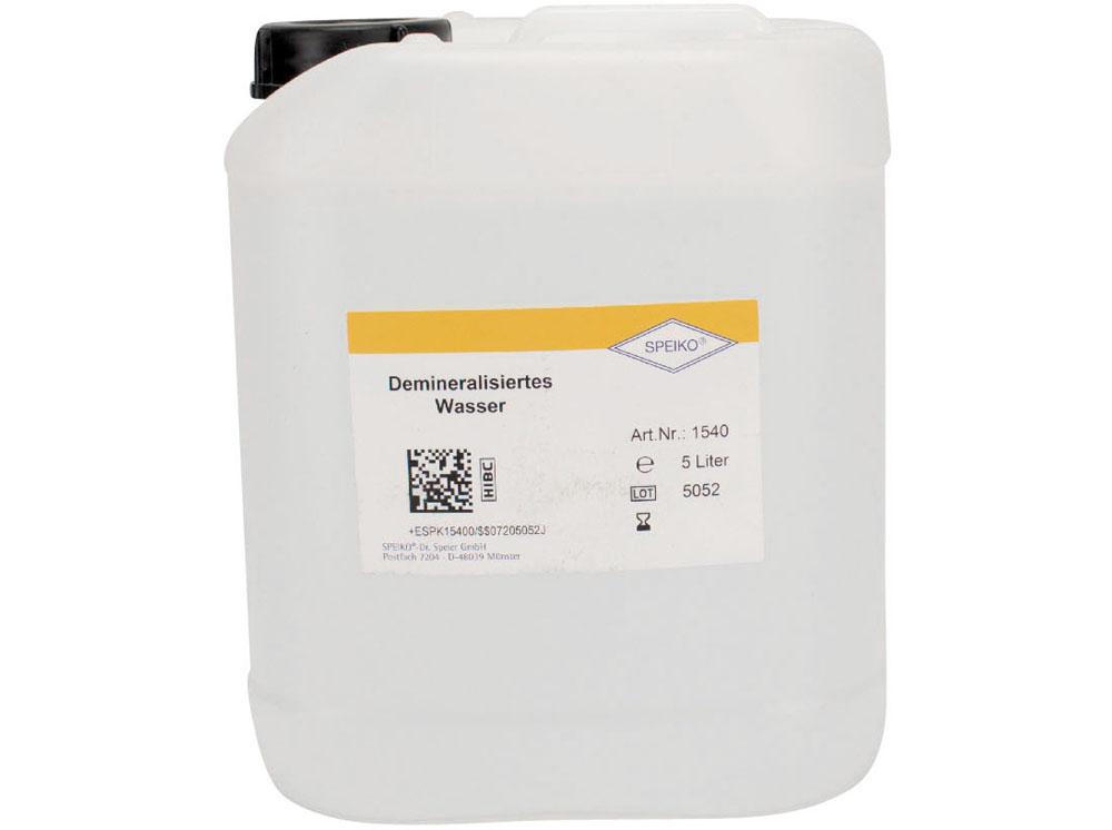 Gedemineraliseerd water 5l kan