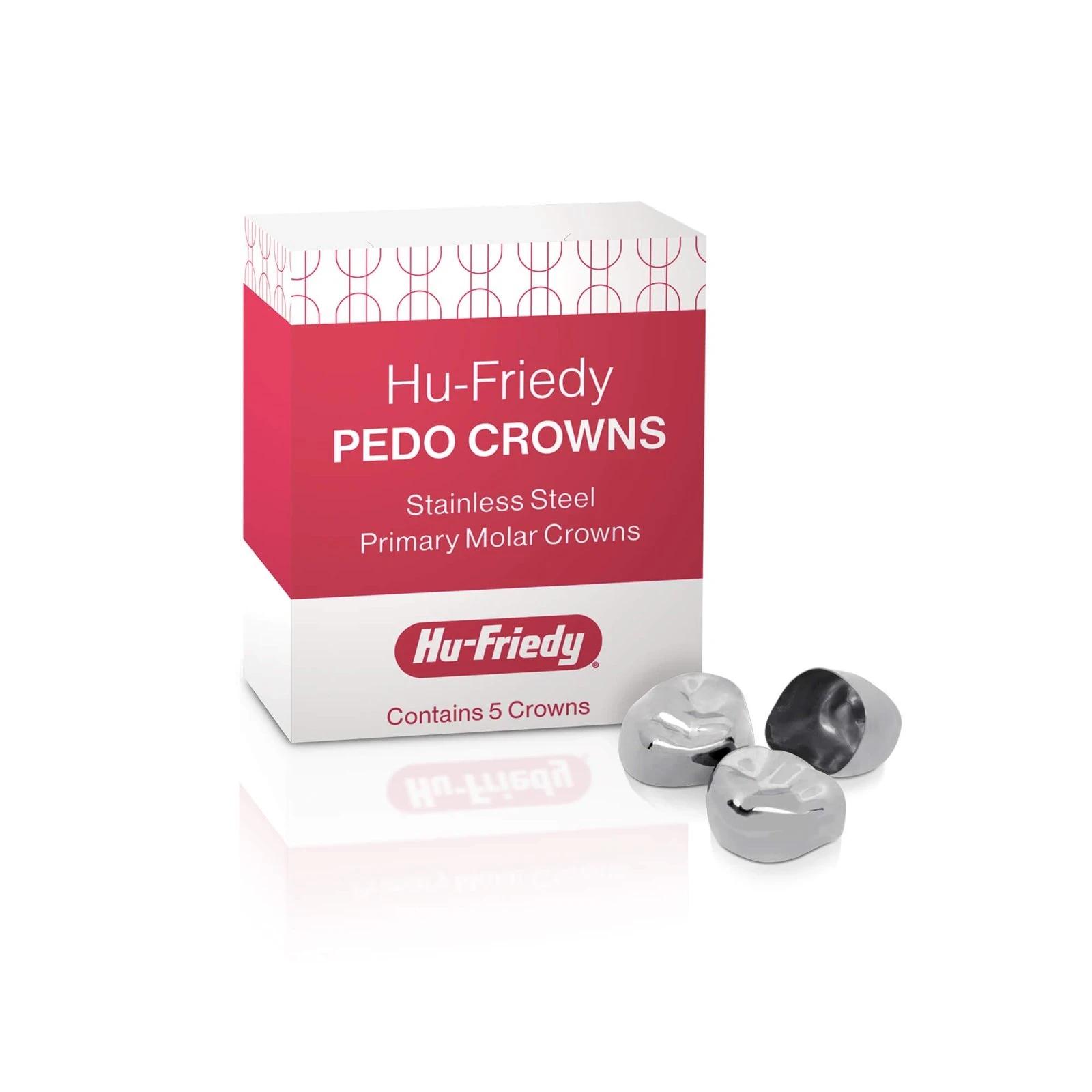 Hu-Friedy Pedo couronnes D bas 2e molaire de lait no.2 5 pcs