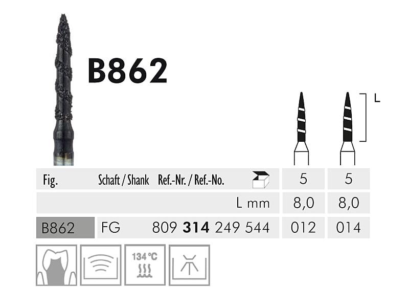B 862 Black Cobra instrument diamanté