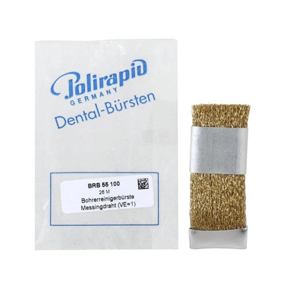 Polirapid carde en laiton pour fraises