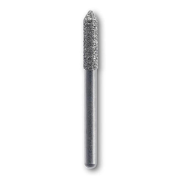 Fraises diamantées FG 885 cylindrique pointue - ISO 012, extra gros (noir), 5 pcs