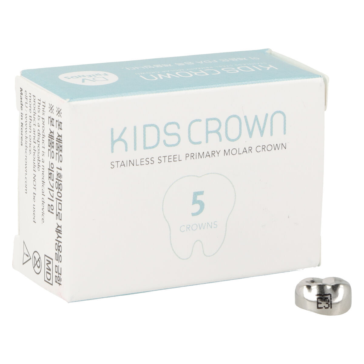 KidsCrown Couronnes provisoires pour dents de lait deuxième molaire LR - 5