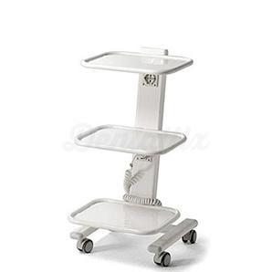 Mobiele trolley voor tandartspraktijk met 3 planken